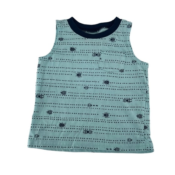 Wonderkids Blue Bug Tank Top Size 18 Months - Picture 1 of 5